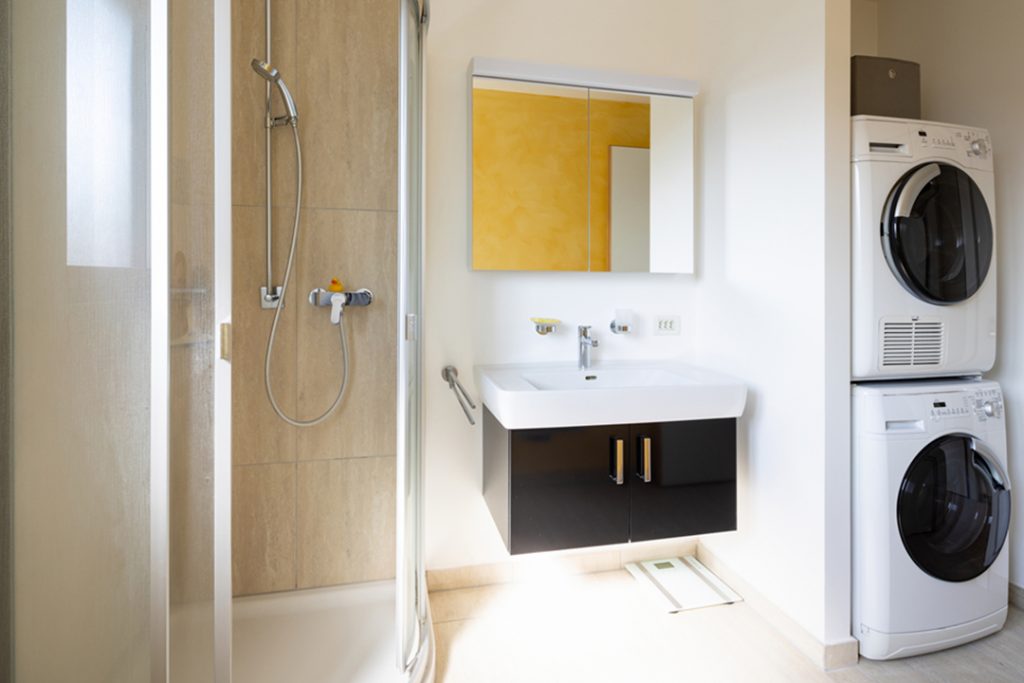 How To Install A Washing Machine In The Bathroom Online Home Decor